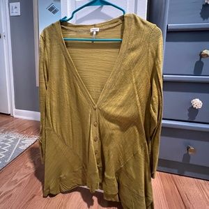 Anthropologie Splendid Green Sweater
